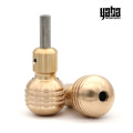 Yaba Round &amp; Diamond Selbststockende Kupfer Tattoo-Maschine Griff Tattoo Grip Tube